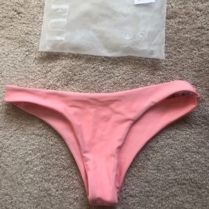Pink bikini bottoms